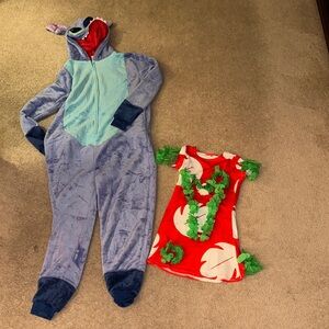 Lilo and Stitch Matching Costume Set For Parent and Child